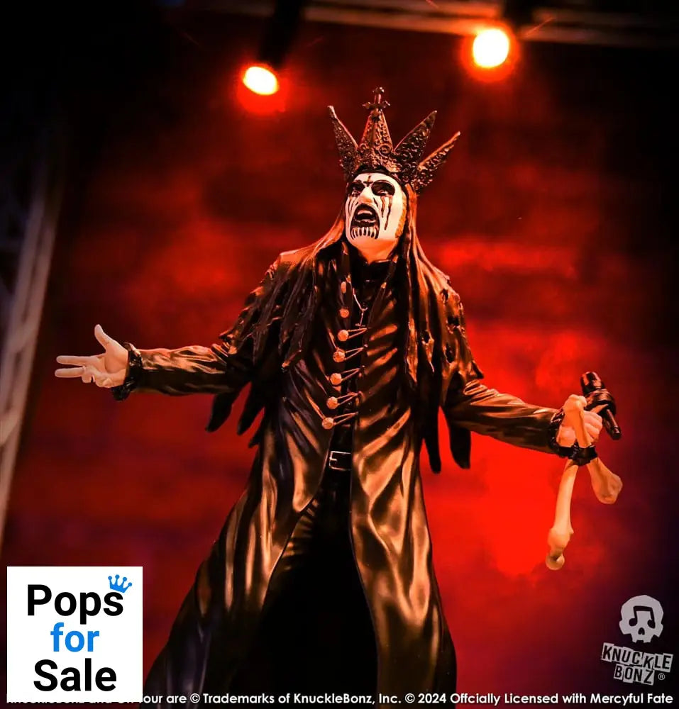 Mercyful Fate Rock Iconz Statue King Diamond III (Black Version) 22 cm