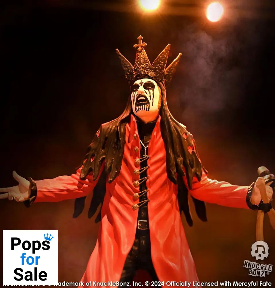 Mercyful Fate Rock Iconz Statue King Diamond III (Red Version) 22 cm