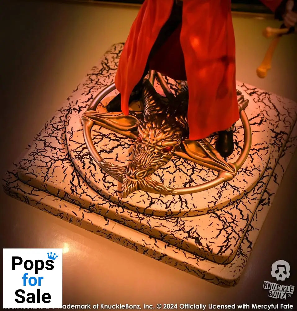 Mercyful Fate Rock Iconz Statue King Diamond III (Red Version) 22 cm Statues