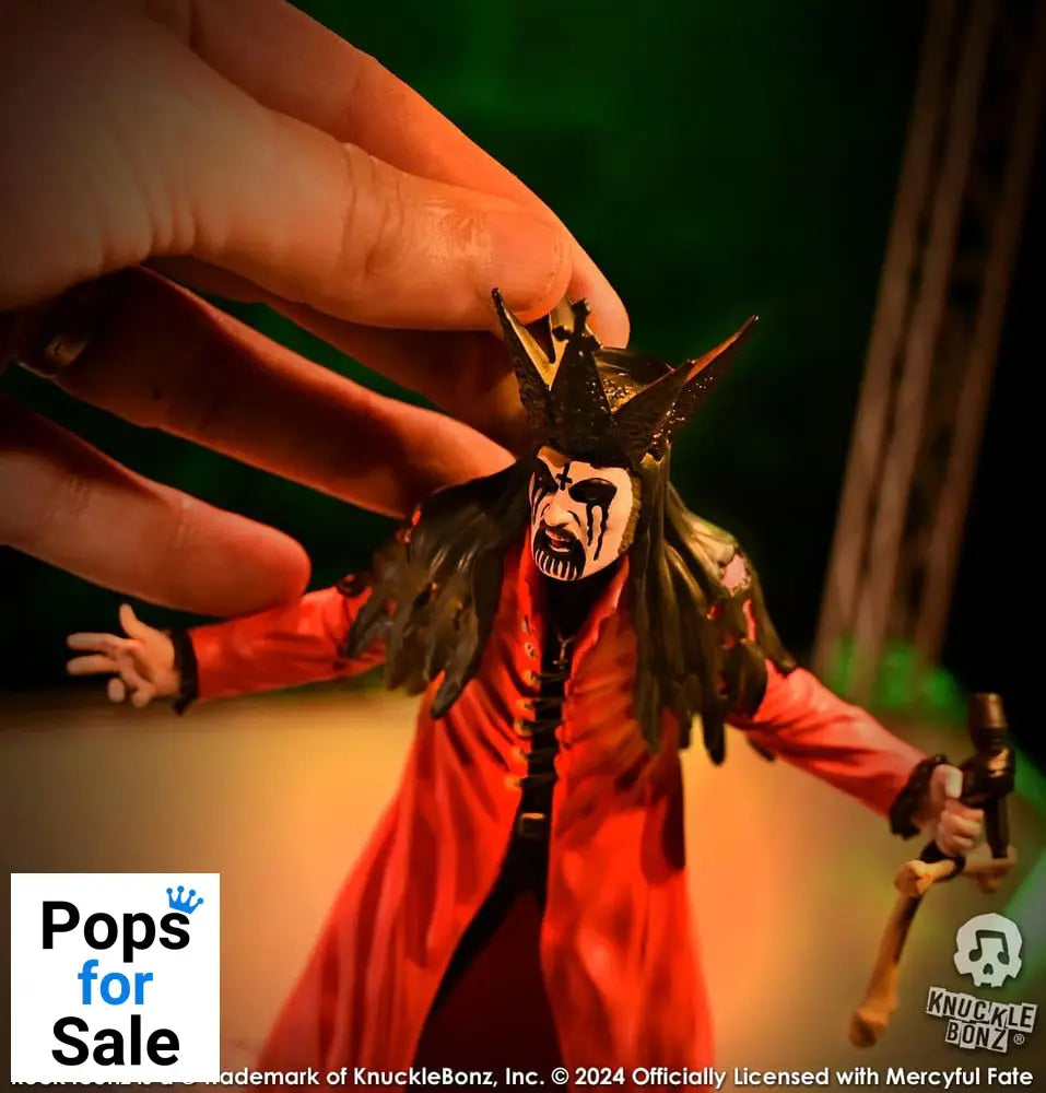 Mercyful Fate Rock Iconz Statue King Diamond III (Red Version) 22 cm