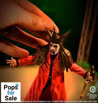 Mercyful Fate Rock Iconz Statue King Diamond III (Red Version) 22 cm