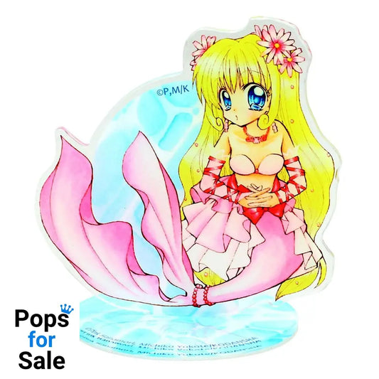 Mermaid Melody: Pichi Pichi Pitch Acrylic Figure Luchia Nanami with Flowers 21 cm
