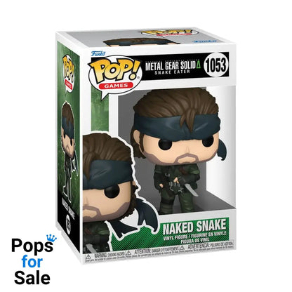 Metal Gear POP! Games Vinyl Figure Naked Snake 9 cm