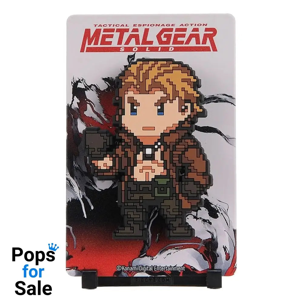 Metal Gear Solid 1 FiGGYZ Magnet Collectible Liquid Snake 11 cm