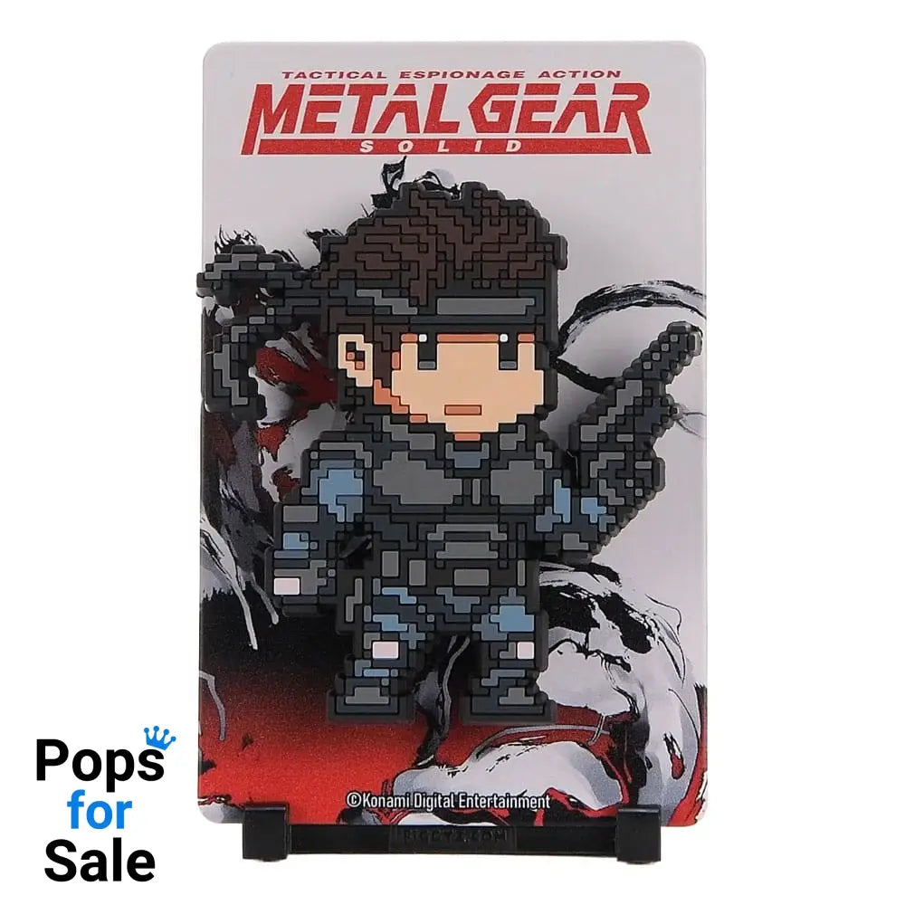 Metal Gear Solid 1 FiGGYZ Magnet Collectible Solid Snake 11 cm
