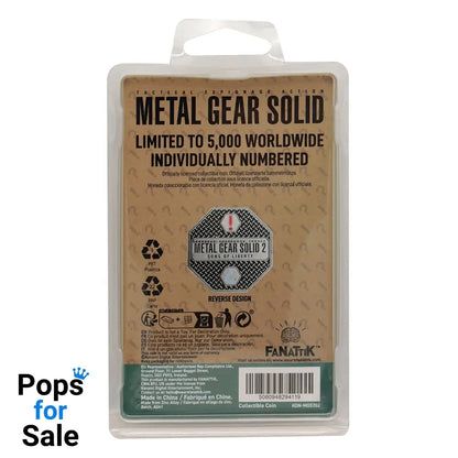 Metal Gear Solid 2 Collectable Coin Raiden Limited Edition
