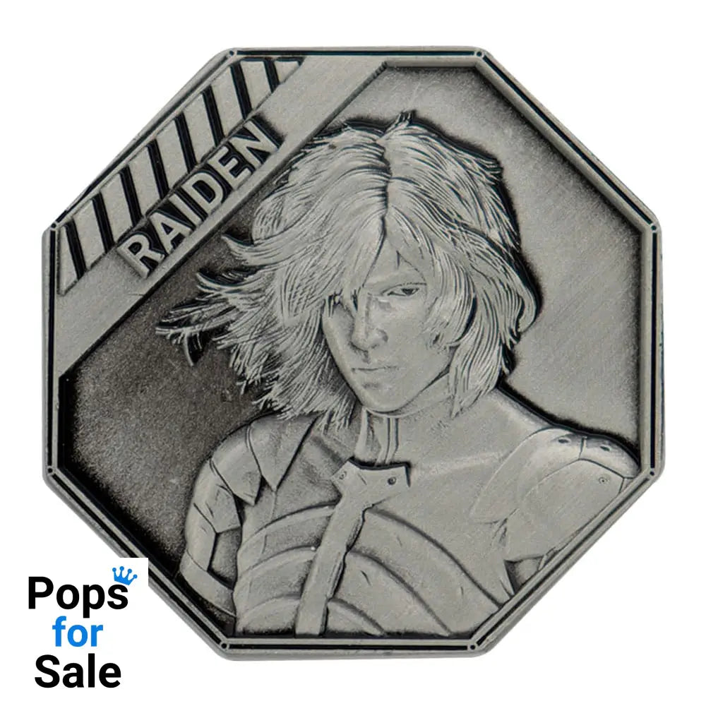 Metal Gear Solid 2 Collectable Coin Raiden Limited Edition Coins