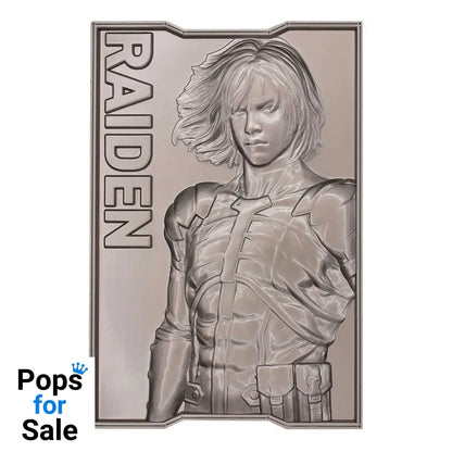 Metal Gear Solid 2 Ingot Raiden Limited Edition Coins