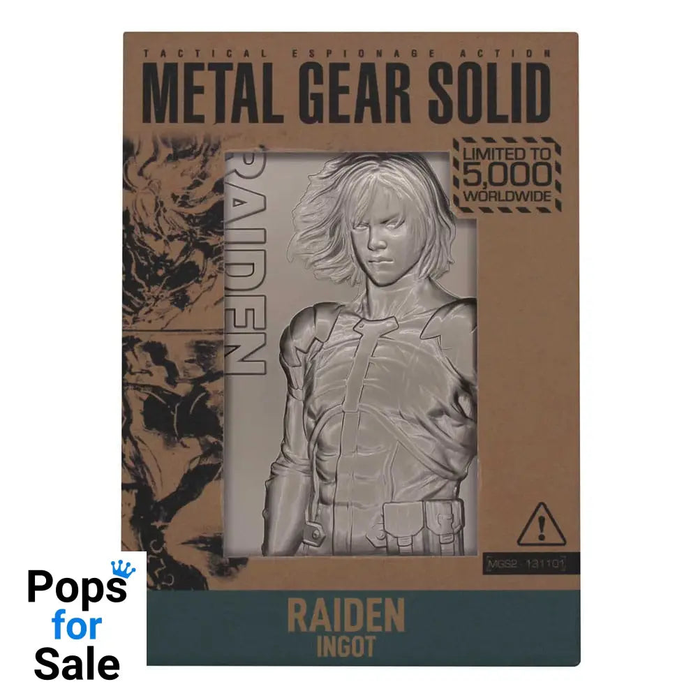 Metal Gear Solid 2 Ingot Raiden Limited Edition