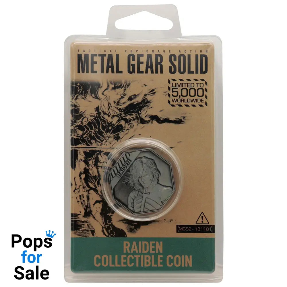 Metal Gear Solid 2 Raiden Coin