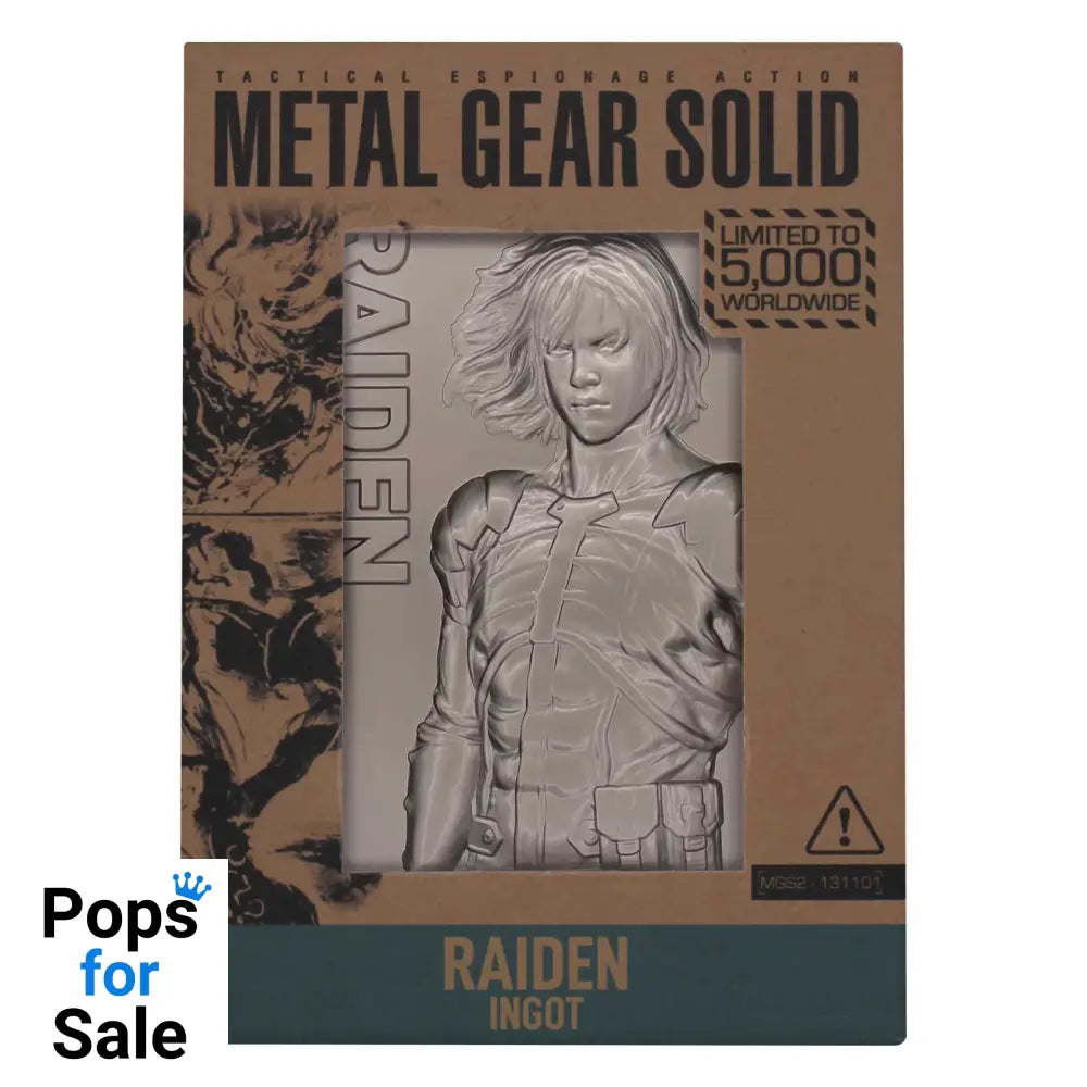 Metal Gear Solid 2 Raiden Ingot
