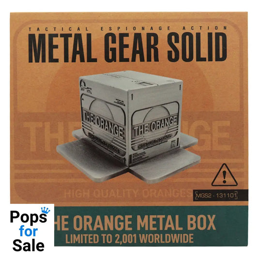 Metal Gear Solid 2 Replica Cardboard Box