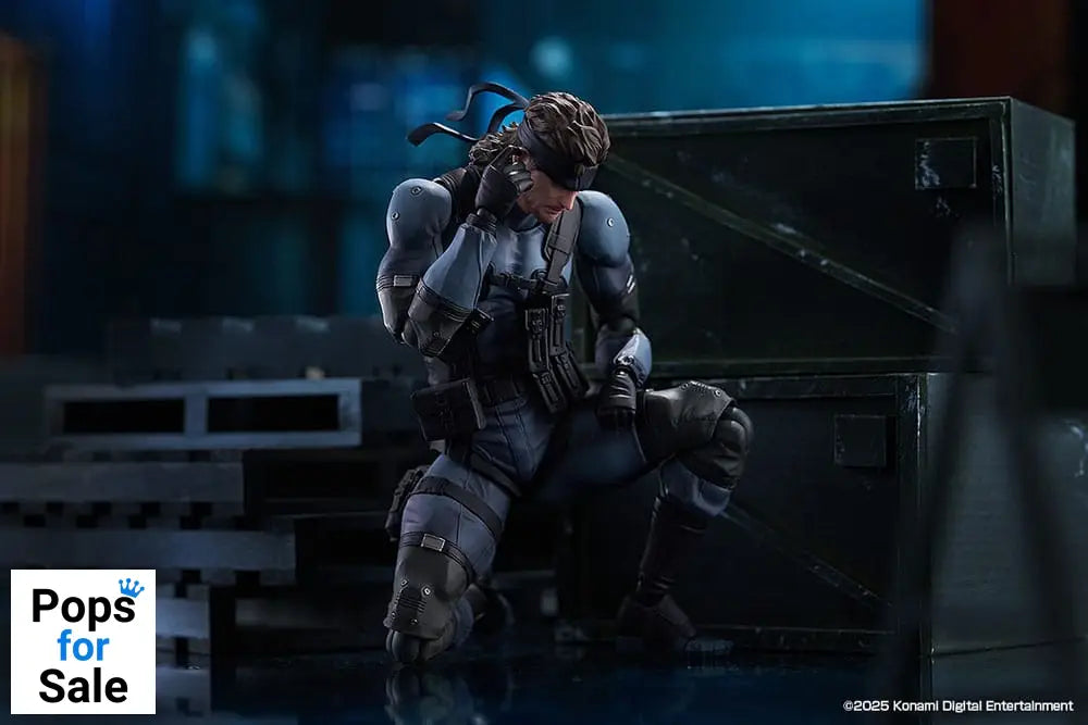 Metal Gear Solid 2: Sons of Liberty Figma Action Figure Solid Snake MGS2 Ver. Updated Edition 16 cm