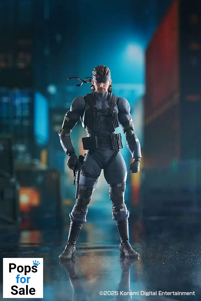 Metal Gear Solid 2: Sons of Liberty Figma Action Figure Solid Snake MGS2 Ver. Updated Edition 16 cm
