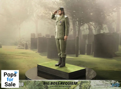 Metal Gear Solid 3: Snake Eater Statue 1/4 Big Boss Requiem 55 cm