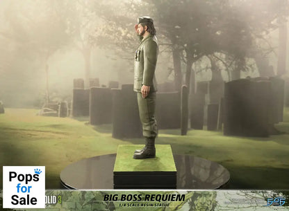 Metal Gear Solid 3: Snake Eater Statue 1/4 Big Boss Requiem 55 cm Statues