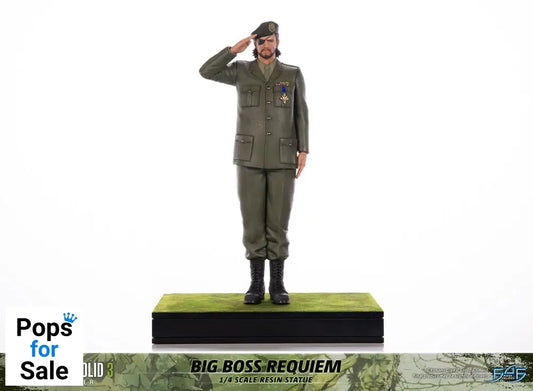 Metal Gear Solid 3: Snake Eater Statue 1/4 Big Boss Requiem 55 cm Statues