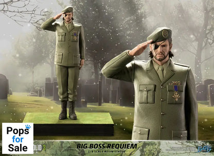 Metal Gear Solid 3: Snake Eater Statue 1/4 Big Boss Requiem 55 cm