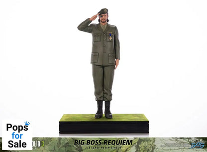 Metal Gear Solid 3: Snake Eater Statue 1/4 Big Boss Requiem 55 cm