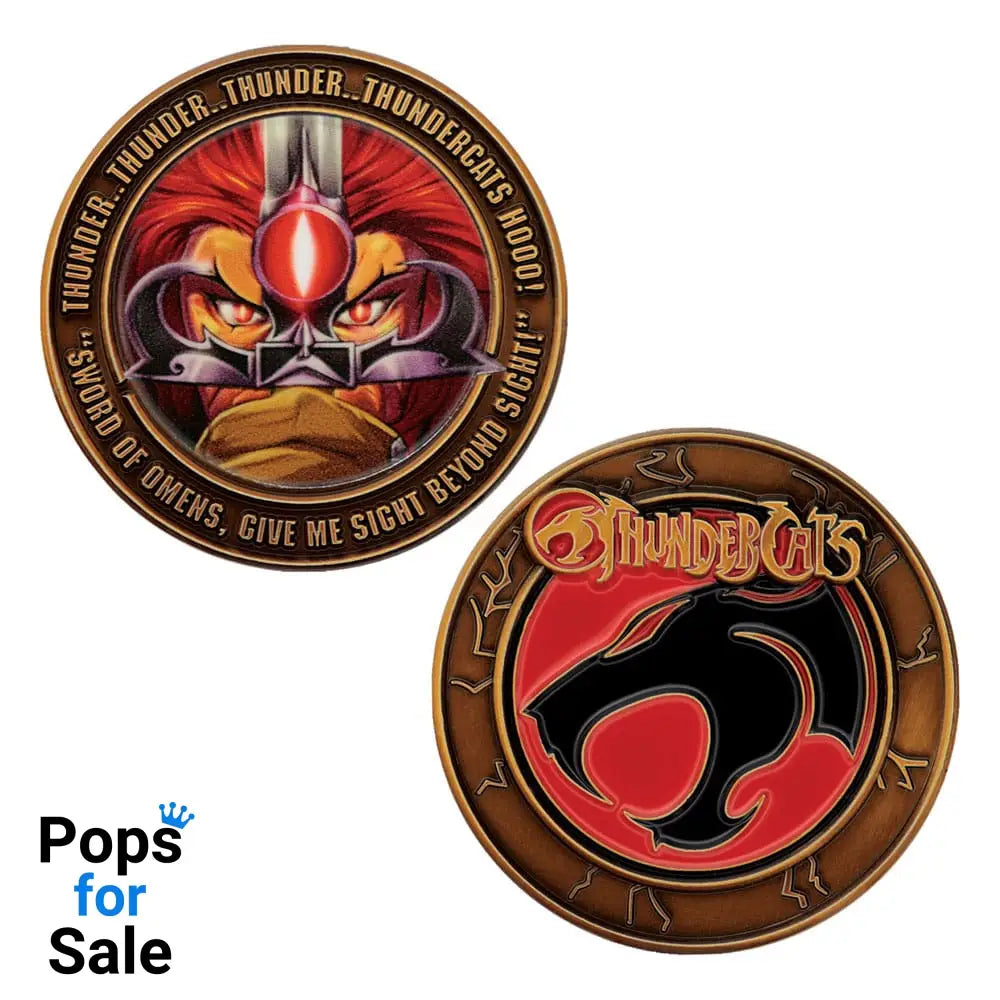 Metal Gear Solid Delta Collectable Coin Lion-O 40th Anniversary Limited Edition