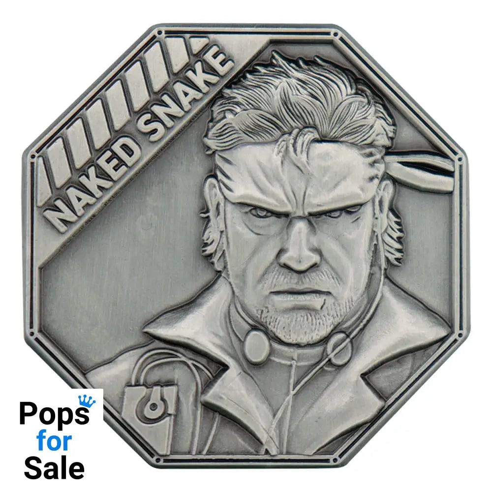 Metal Gear Solid Delta Collectable Coin Naked Snake Limited Edition