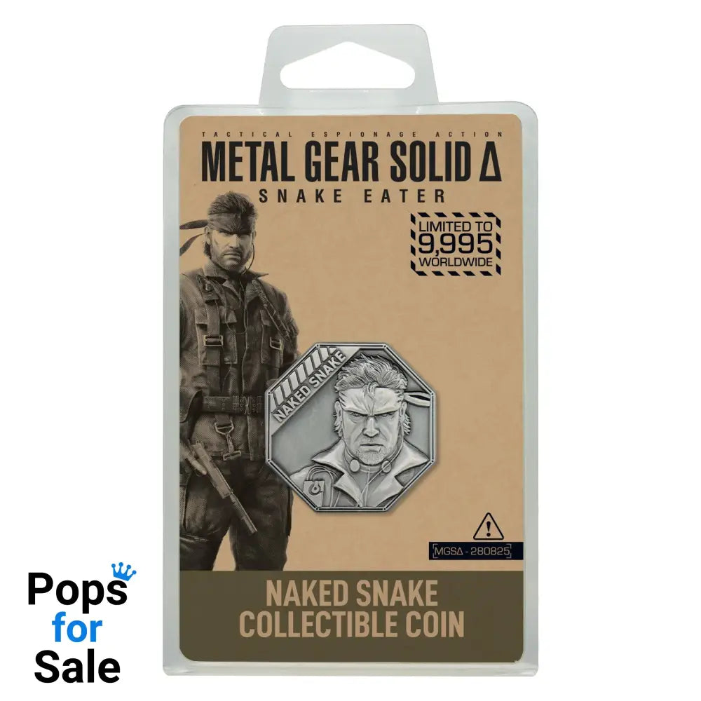 Metal Gear Solid Delta Limited Edition Naked Snake Coin