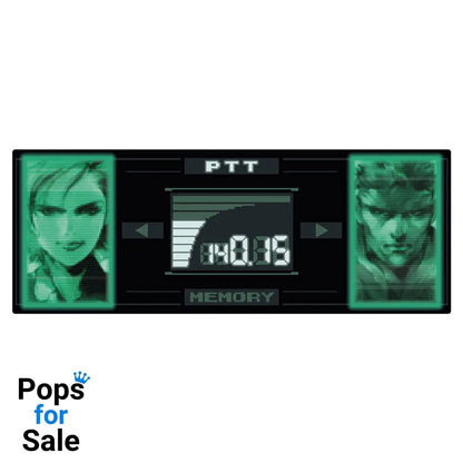 Metal Gear Solid Desk Pad & Coaster Set Solid Snake x Raiden Limited Edition