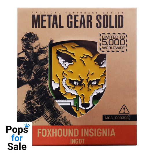 Metal Gear Solid FOXHOUND Insignia Limited Edition Ingot