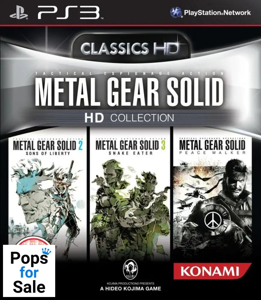 Metal Gear Solid HD Collection for Sony Playstation 3 (PS3)