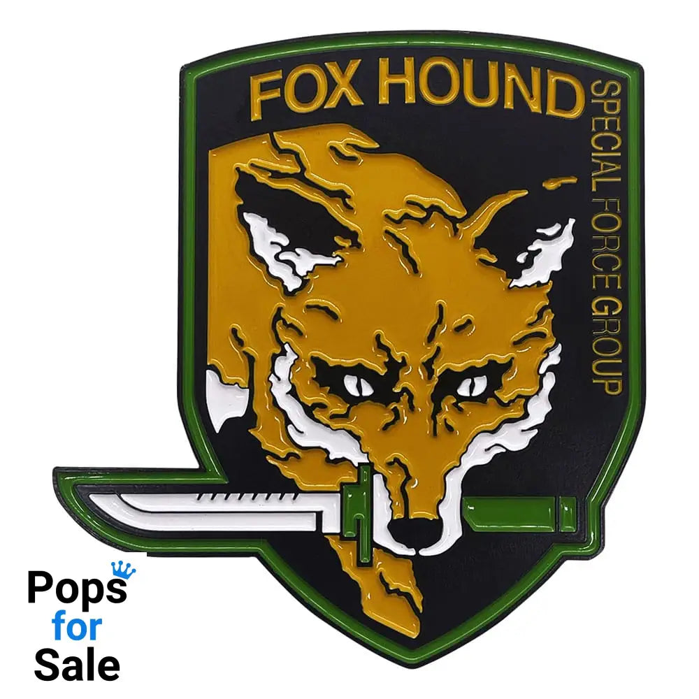 Metal Gear Solid Ingot Foxhound Insignia Limited Edition Coins