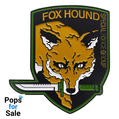 Metal Gear Solid Ingot Foxhound Insignia Limited Edition Coins