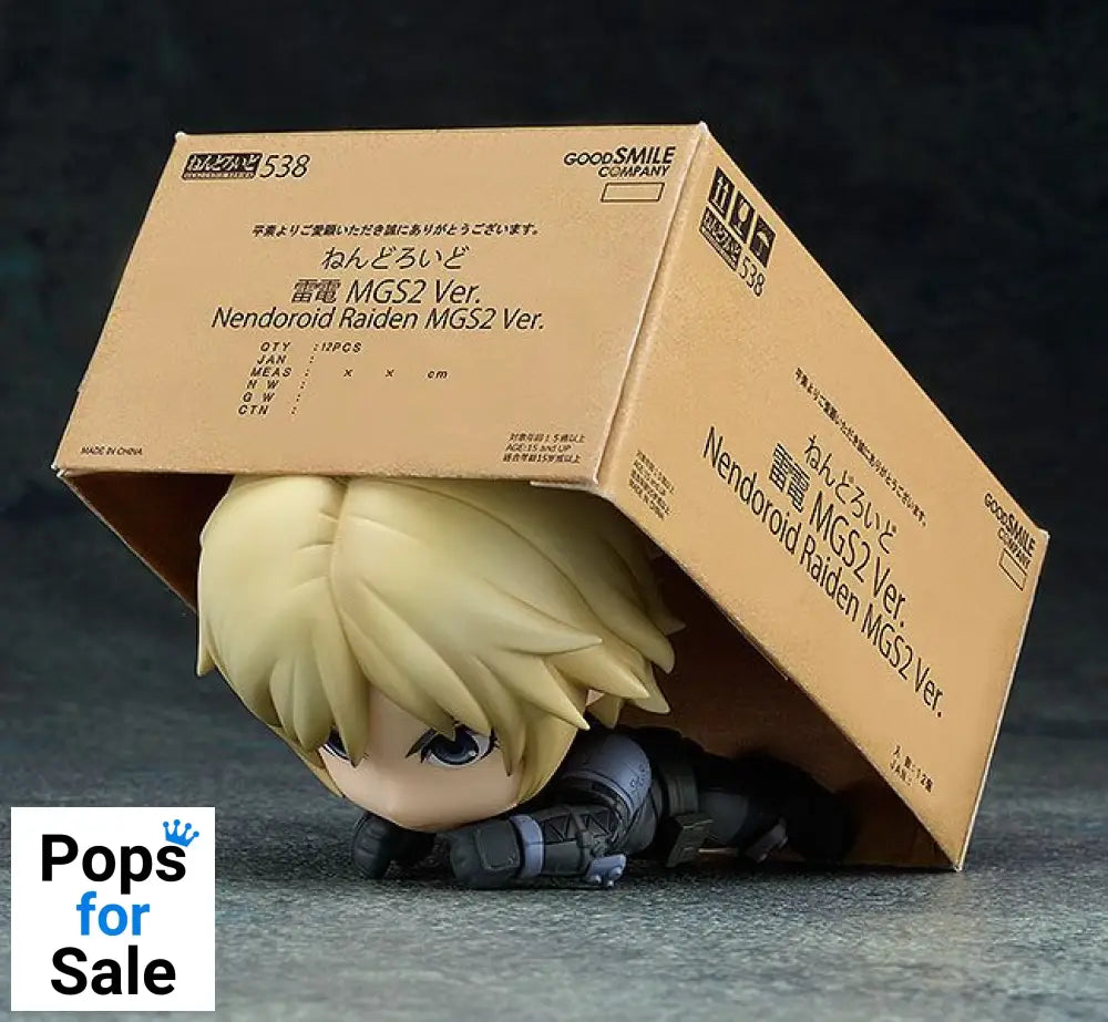 Metal Gear Solid Nendoroid Action Figure Raiden MGS2 Ver. (re-run) 10 cm