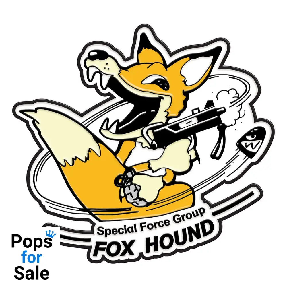 Metal Gear Solid Pin Badge Foxhound Limited Edition