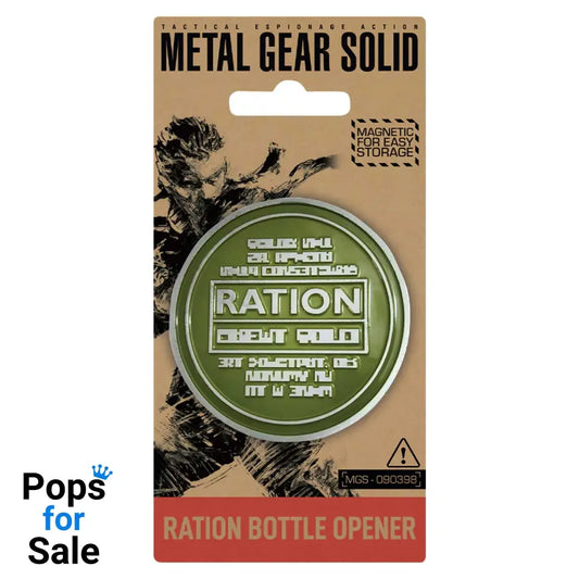 Metal Gear Solid Ration Bottle Opener