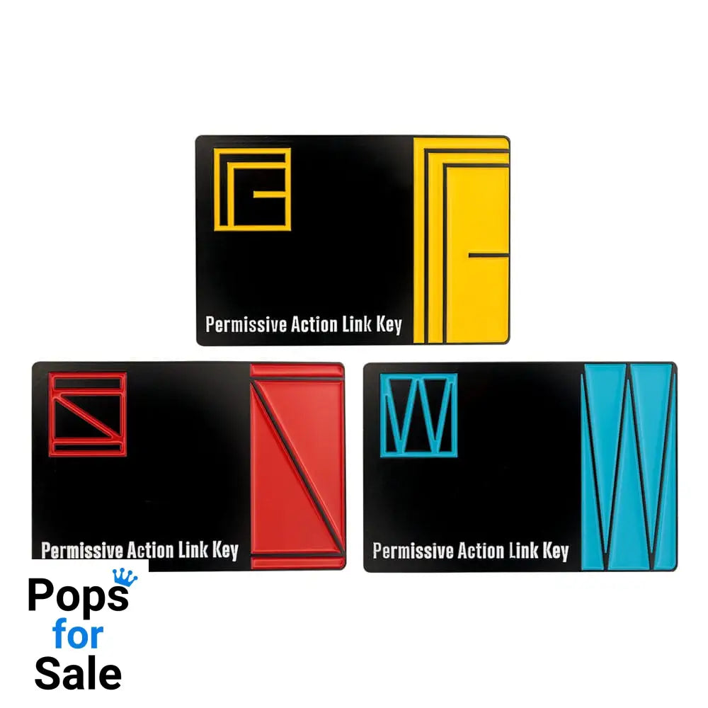 Metal Gear Solid Replica Keycard Set Limited Edition Replicas