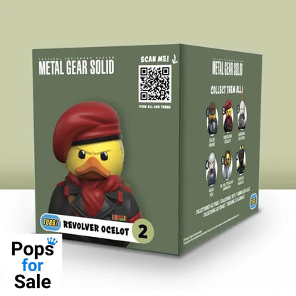 Metal Gear Solid Tubbz PVC Figure Revolver Ocelot Boxed Edition 10 cm