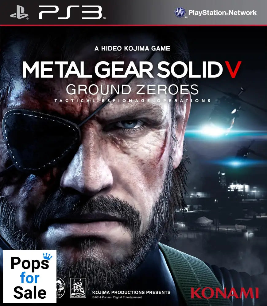 Metal Gear Solid V: Ground Zeroes for Playstation 3 (PS3)