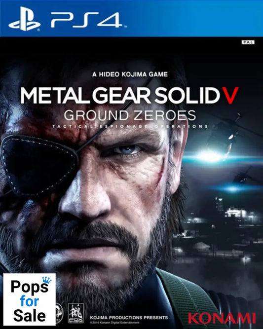 Metal Gear Solid V: Ground Zeroes for Playstation 4 (PS4)