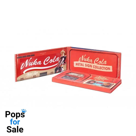 Metal Sign Collection Nuka Cola Triple Pack Merchandise