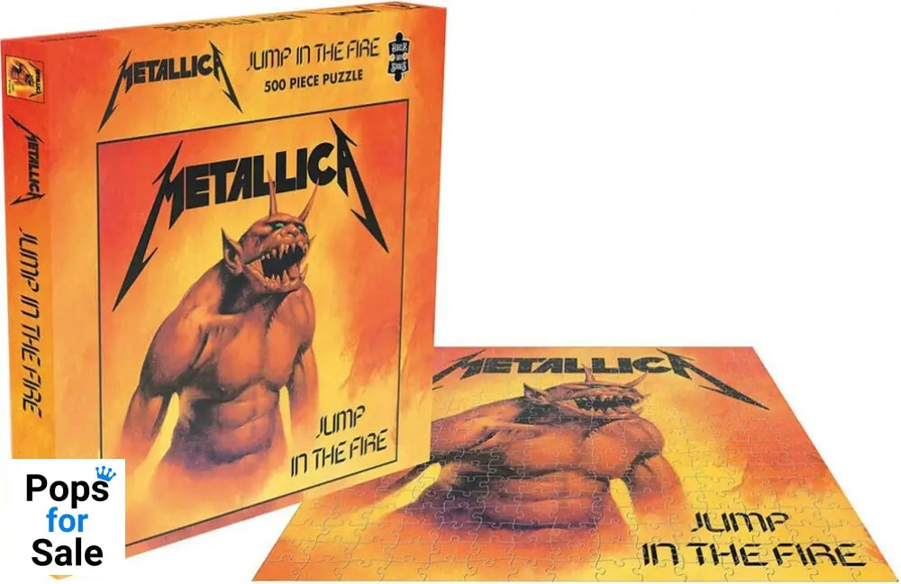 Metallica: Jump in the Fire 500 Piece Jigsaw Puzzle
