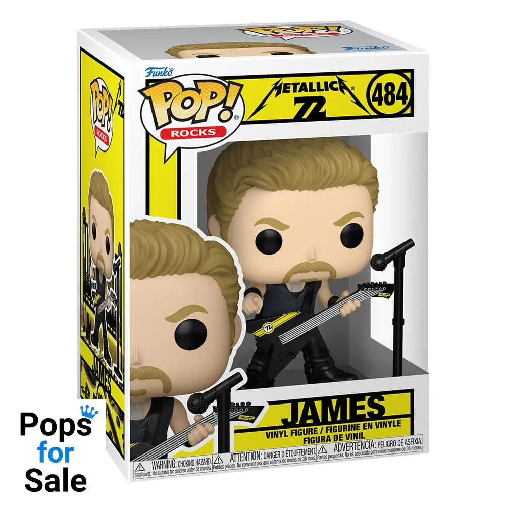 Metallica POP! Rocks Vinyl Figure James (72 Seasons) 9 cm