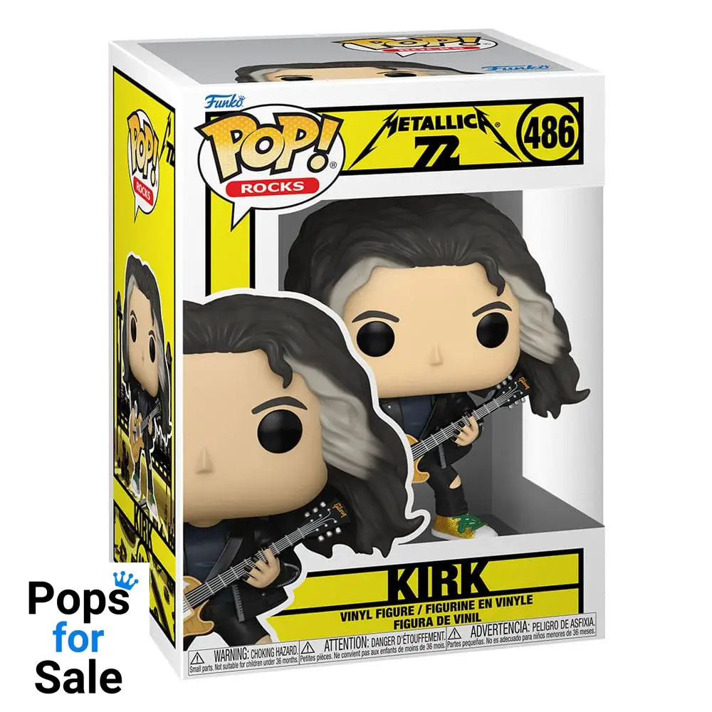 Metallica POP! Rocks Vinyl Figure Kirk (72 Seasons) 9 cm