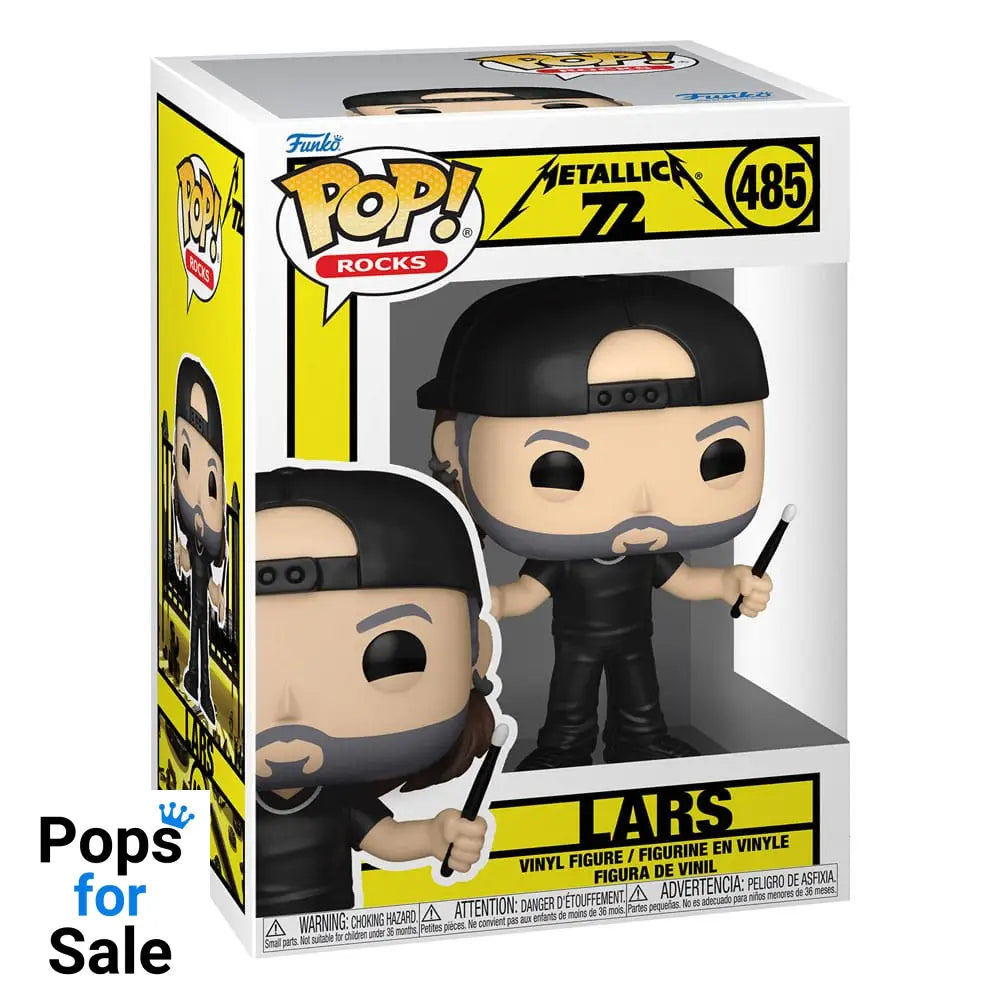 Metallica POP! Rocks Vinyl Figure Lars (72 Seasons) 9 cm