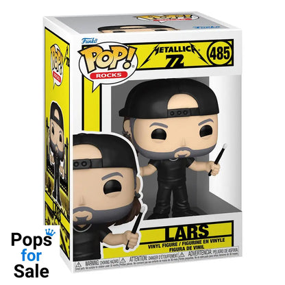 Metallica POP! Rocks Vinyl Figure Lars (72 Seasons) 9 cm