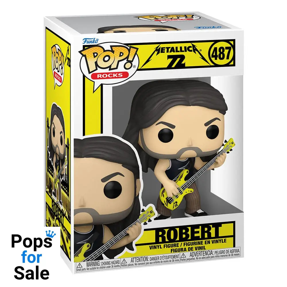 Metallica POP! Rocks Vinyl Figure Robert (72 Seasons) 9 cm