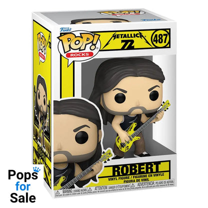 Metallica POP! Rocks Vinyl Figure Robert (72 Seasons) 9 cm
