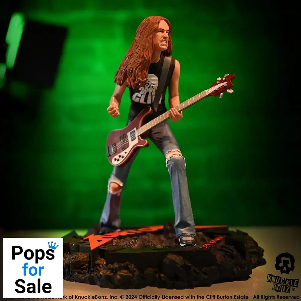 Metallica Rock Iconz Statue Cliff Burton II 22 cm