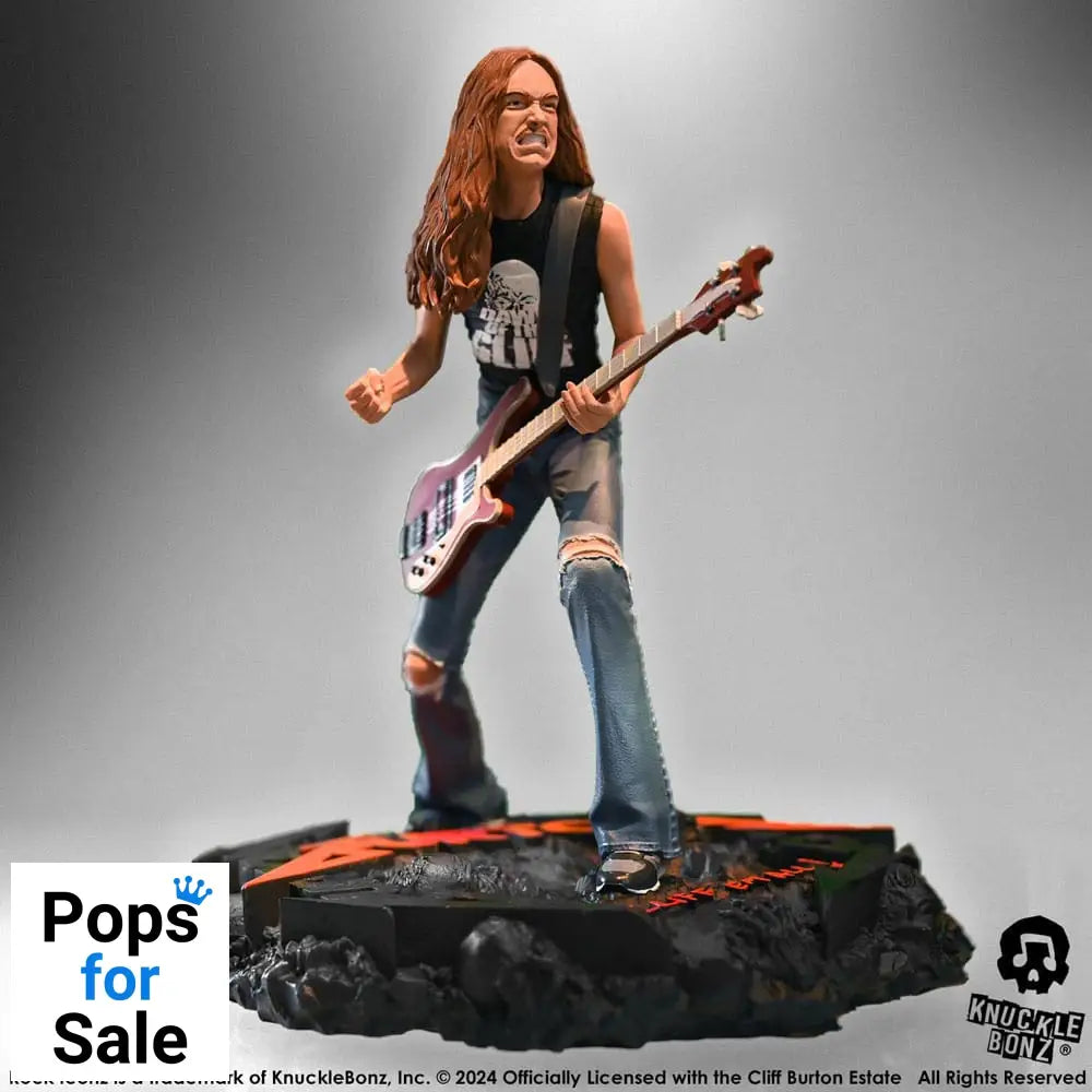 Metallica Rock Iconz Statue Cliff Burton II 22 cm