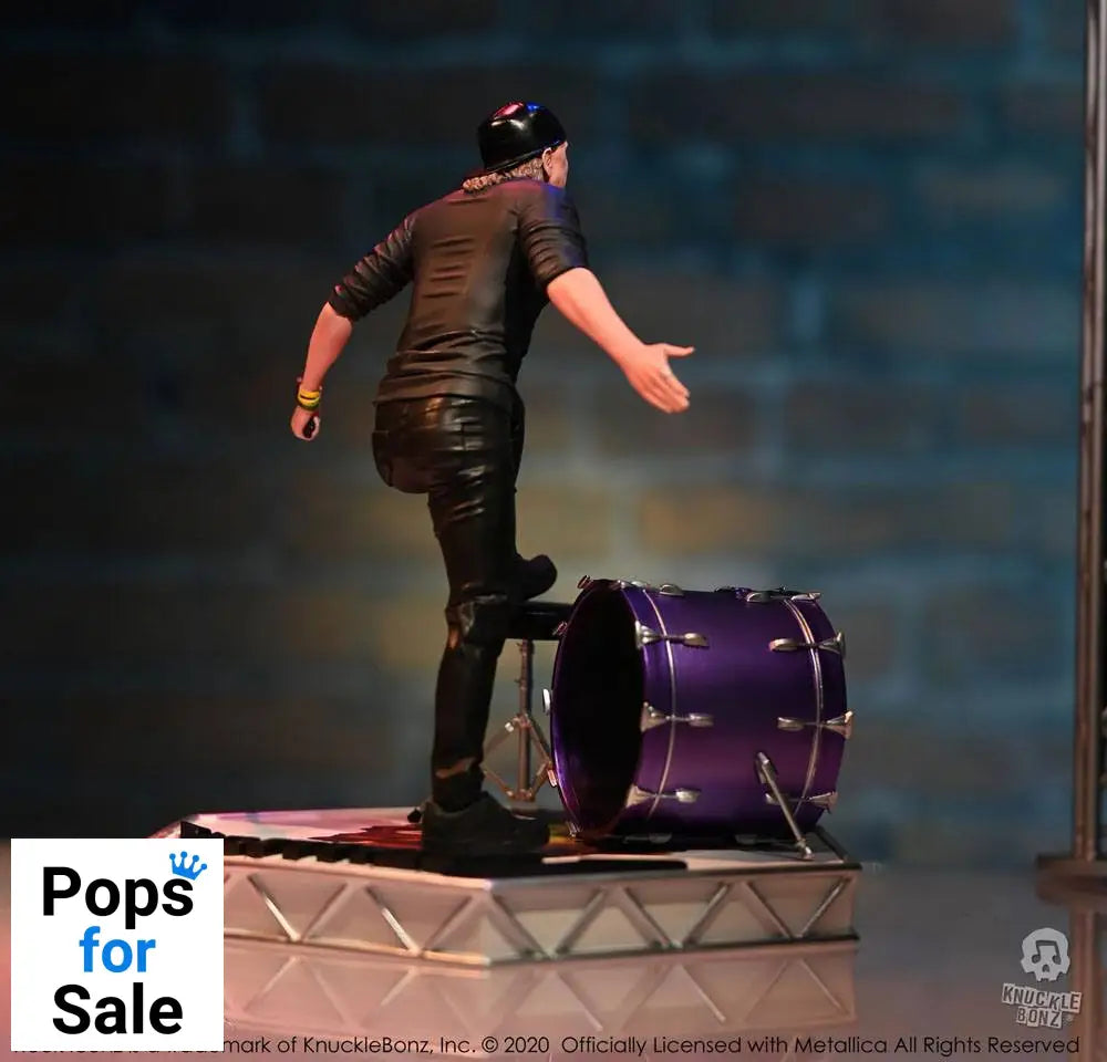 Metallica Rock Iconz Statue Lars Ulrich Limited Edition 22 cm