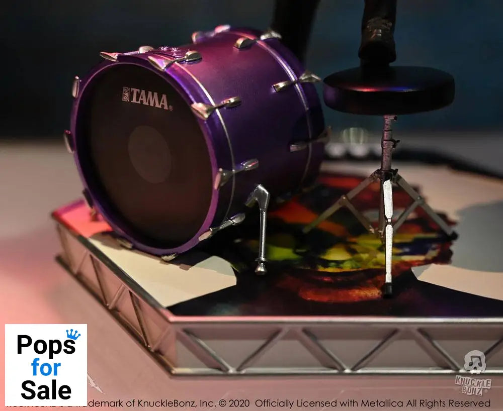 Metallica Rock Iconz Statue Lars Ulrich Limited Edition 22 cm